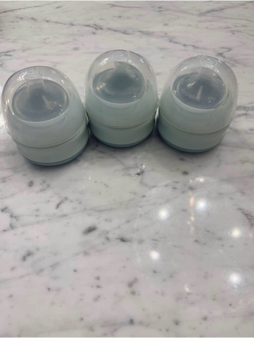 Soft Mint Baby Bottle Nipples - Pack of 3